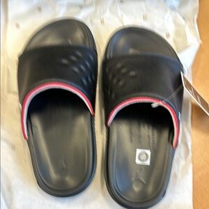 Jordan Black Slide Sandals